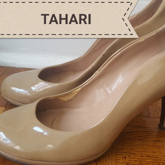 Tahari Shoes - Tahari Nude Beige High Heels pumps Colette tan
